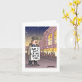 Carte Jours de vol à l'étalage jusqu'à Noël (Fleur jaune)