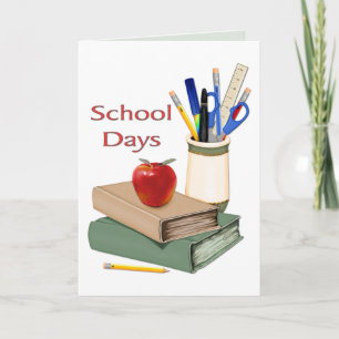 Carte Jours d'école encore vie
