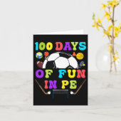 Carte Jours D'École Pe Enseignant Gym Coach Phys Ed Teac (Fleur jaune)