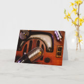 Carte Jours par radio (Fleur jaune)