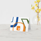 Carte Joy (Fleur jaune)