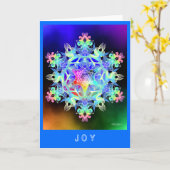 CARTE JOY (Fleur jaune)
