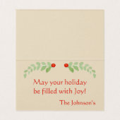 Carte Joy (Inside Unfolded)