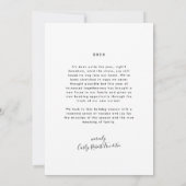 Carte Joy Found Us Arched Photo Holiday Card (Dos)