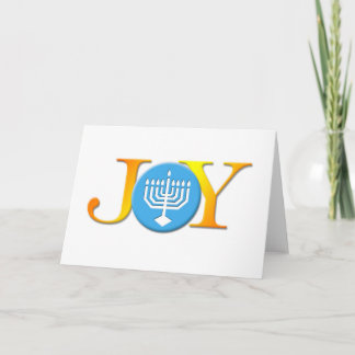 Carte Joy Menorah