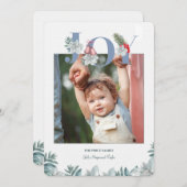 Carte Joy Photo Holiday (Devant / Derrière)