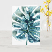 Carte Joyau tropical (Fleur jaune)