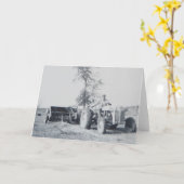 Carte Joyer dans les années 60 (Fleur jaune)