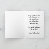 Carte Joyeuse 1ère fête des mères fille (Intérieur)