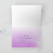 Carte Joyeuse Anniversaire Mimi Lavender Fields (Intérieur)