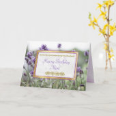 Carte Joyeuse Anniversaire Mimi Lavender Fields (Fleur jaune)