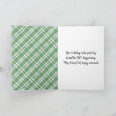 Carte Joyeuse aquarelle d'anniversaire sur Plaid (Intérieur)