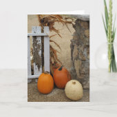 Carte Joyeuse Automne à Tous, Bénédictions d'Automne Cit (Devant)