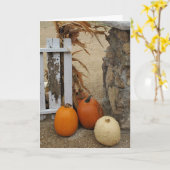 Carte Joyeuse Automne à Tous, Bénédictions d'Automne Cit (Fleur jaune)