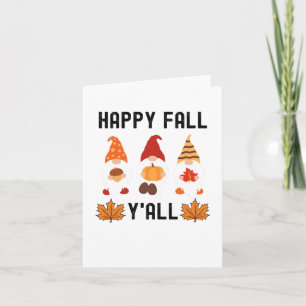 Carte Joyeuse Automne à Tous, Brise Automnale Feuilles d