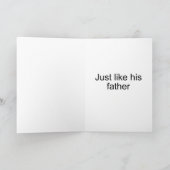 Carte Joyeuse belle-mère d'anniversaire à fille en droit (Intérieur)