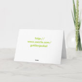 Carte Joyeuse belle-mère en droit (Dos)