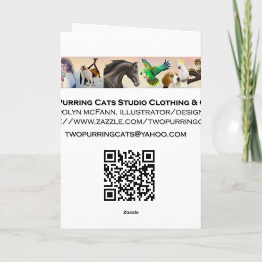 Carte Joyeuse Birthday Singing (Dos)