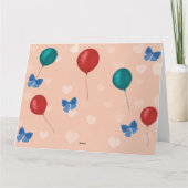 Carte Joyeuse Chat Anniversaire (Dos)