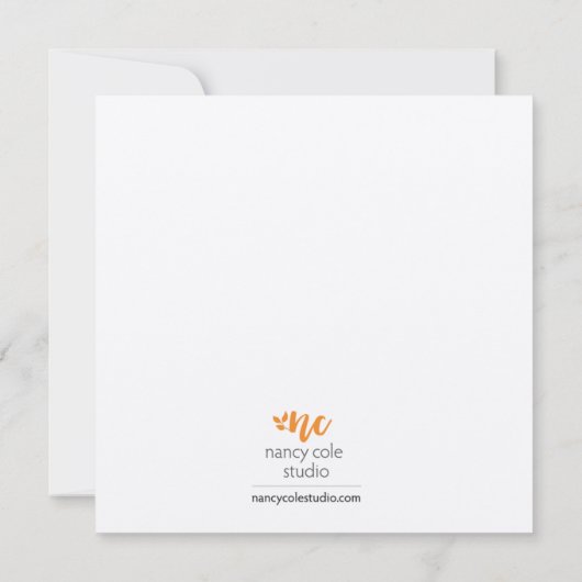 Carte Joyeuse dame aux chats d'anniversaire (Dos)