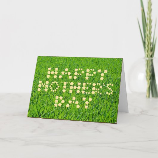 Carte Joyeuse de la fête des mères Imprimables Paw (Devant)