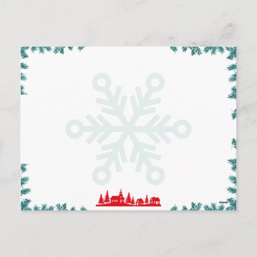 CARTE JOYEUSE DE NOËL (Dos)