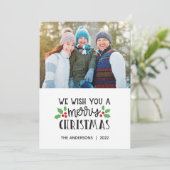 Carte Joyeuse de Noël 2022 (Debout devant)