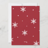 Carte Joyeuse de Noël 2022 (Dos)