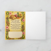 Carte Joyeuse de Pâques | Autour de Cette Table (Intérieur)