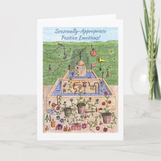 Carte Joyeuse des Fêtes (Devant)