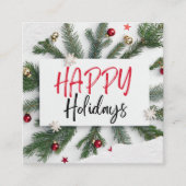 Carte Joyeuse des Fêtes (Devant)