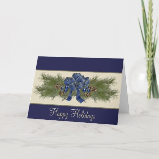 Carte Joyeuse des Fêtes (Devant)
