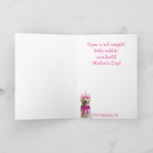 Carte Joyeuse et mignonne labrador jaune pour la fête de (Intérieur)