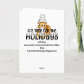 Carte Joyeuse fête américaine des Rednecks  (Dos)