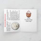 Carte Joyeuse Fête de la Crème Fouettée | 5 janvier (Intérieur)