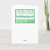 Carte Joyeuse fête de la marmotte | 2 février (Dos)