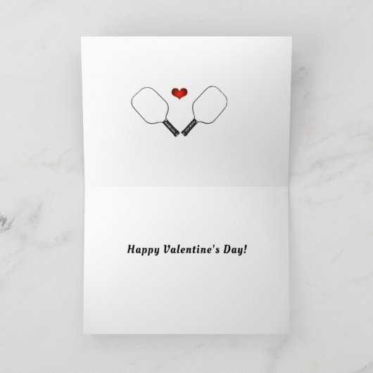 Carte Joyeuse fête de la Saint-Valentin (Intérieur)