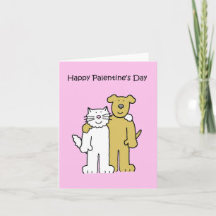 Carte Joyeuse fête de Palentine