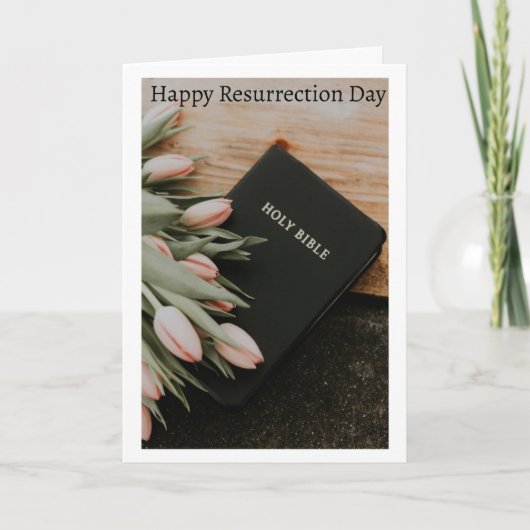 Carte Joyeuse fête de Pâques (Devant)