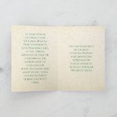 Carte Joyeuse fête de saint Jude | 28 octobre (Intérieur)
