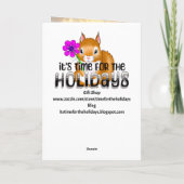 Carte Joyeuse Fête des Anges Gardiens | (Afro-Américain) (Dos)