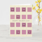 Carte Joyeuse Fête des Cœurs (Fleur jaune)