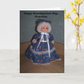 Carte Joyeuse fête des grands-parents, grand-mère (Fleur jaune)