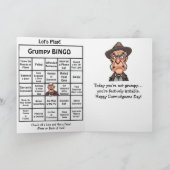 Carte Joyeuse Fête des Grognons ! 29 janvier (Intérieur)