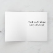 Carte Joyeuse Fête des Mamans ! Petit chat (Intérieur)