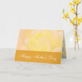 Carte Joyeuse Fête des Mères (Fleur jaune)