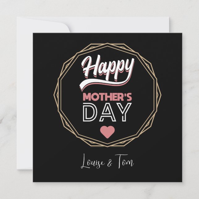 Carte Joyeuse fête des mères (Devant)