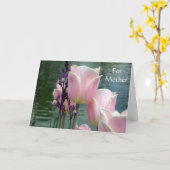 Carte Joyeuse fête des Mères ! (Fleur jaune)