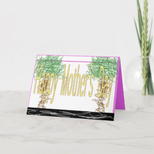 Carte Joyeuse fête des Mères