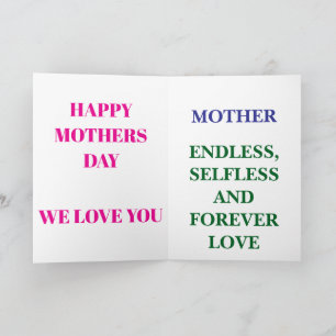 Carte Joyeuse fête des mères